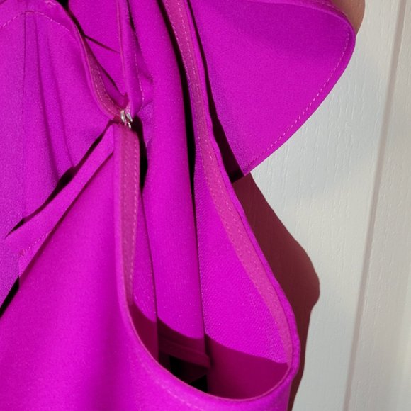 Spineta Magenta Hi Low dress - Picture 6 of 8